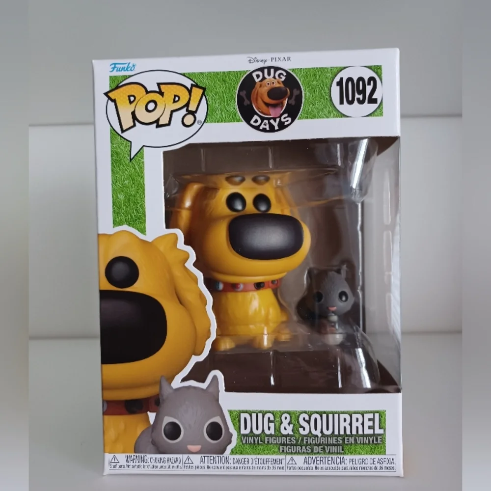 Dug & Squirrel From Dug Days 1092 Disney Pixar Animation Funko Pop‎